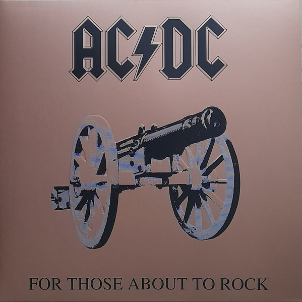 AC/DC – For Those About To Rock vinyl cover