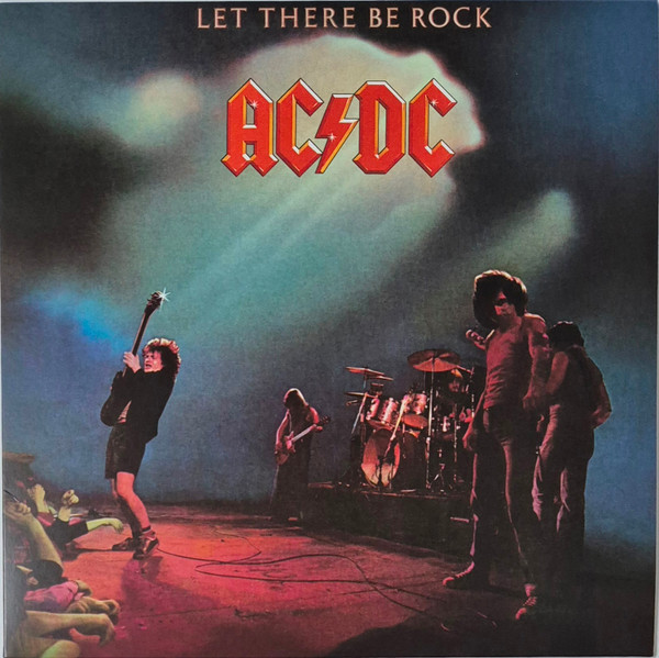 AC/DC – Let There Be Rock vinyl cover