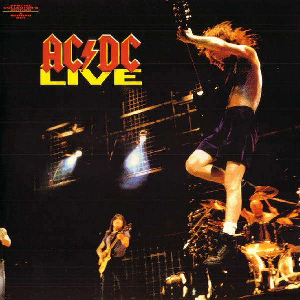AC/DC – Live vinyl cover