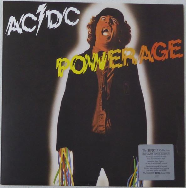 AC/DC – Powerage vinyl cover