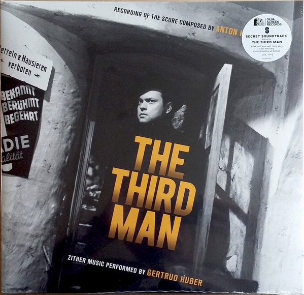 Anton Karas, Gertrud Huber – The Third Man vinyl cover