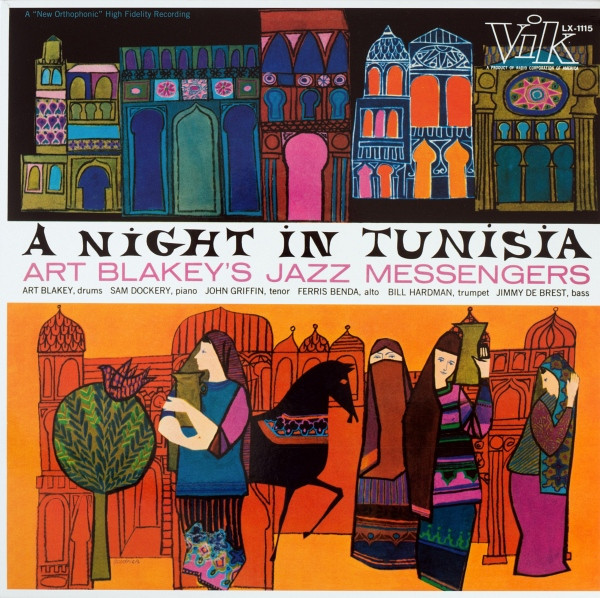 Art Blakey's Jazz Messengers – A Night In Tunisia cover