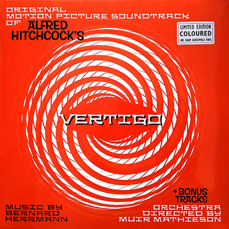 Bernard Herrmann – Vertigo (Original Motion Picture Soundtrack) vinyl cover