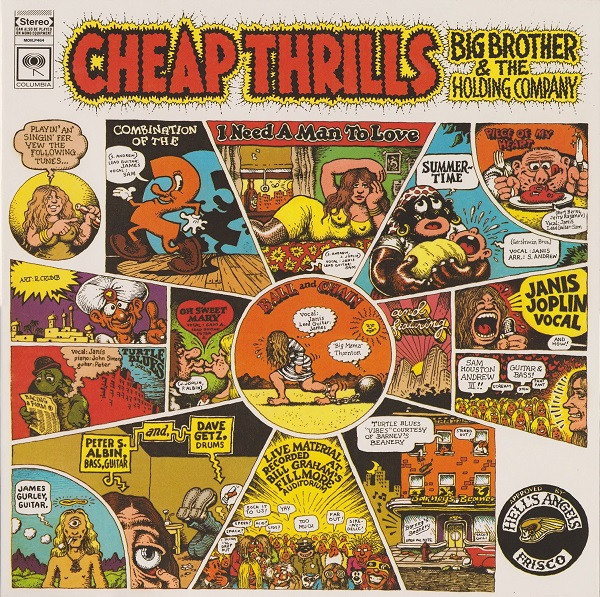 Big Brother & The Holding Company – Cheap Thrills vinyl cover