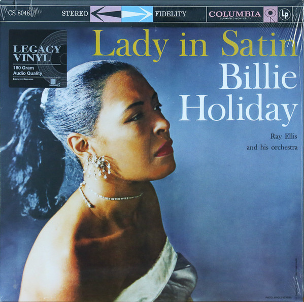 Billie Holiday With Ray Ellis And His Orchestra – Lady In Satin vinyl cover