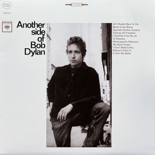 Bob Dylan – Another Side Of Bob Dylan vinyl cover