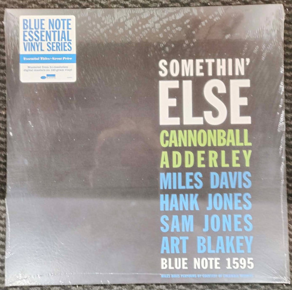Cannonball Adderley, Miles Davis, Hank Jones, Sam Jones, Art Blakey – Somethin' Else cover