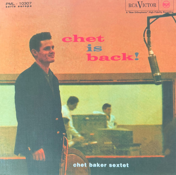 Chet Baker Sextet – Chet Is Back! vinyl cover