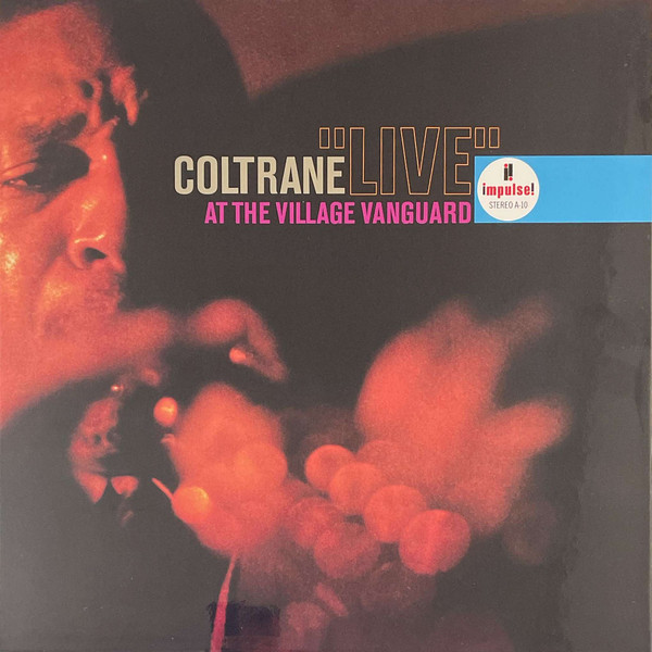 Coltrane – "Live" At The Village Vanguard vinyl cover