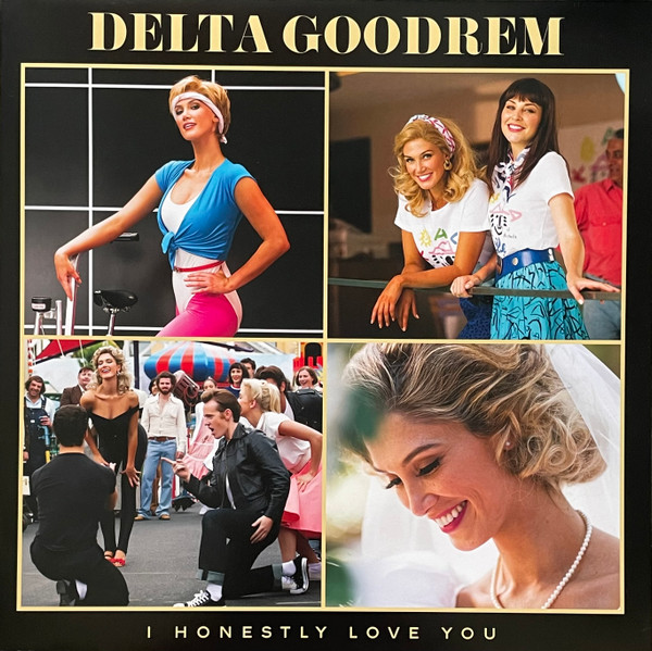 Delta Goodrem – I Honestly Love You vinyl cover