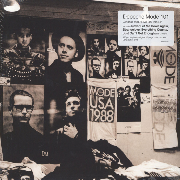 Depeche Mode – 101 vinyl cover
