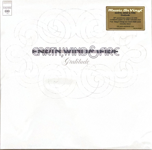 Earth, Wind & Fire – Gratitude vinyl cover