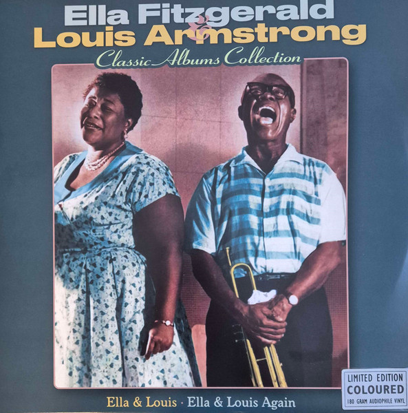 Ella Fitzgerald & Louis Armstrong – Ella & Louis Classic Album Collection: Ella & Louis/Ella & Louis Again vinyl cover