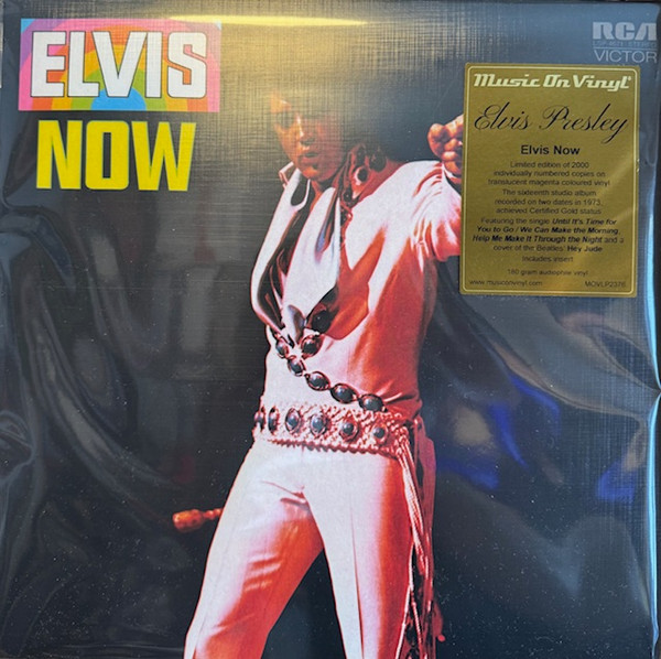 Elvis – Elvis Now cover