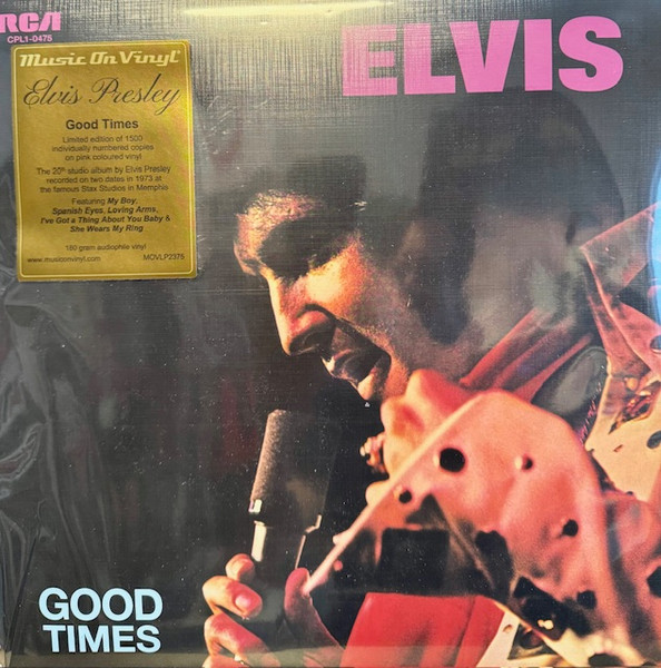 Elvis – Good Times cover