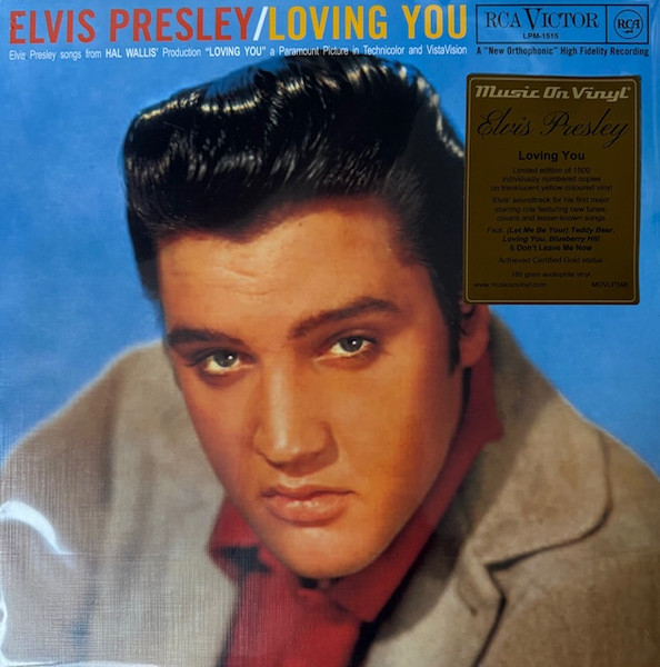 Elvis Presley – Loving You vinyl cover