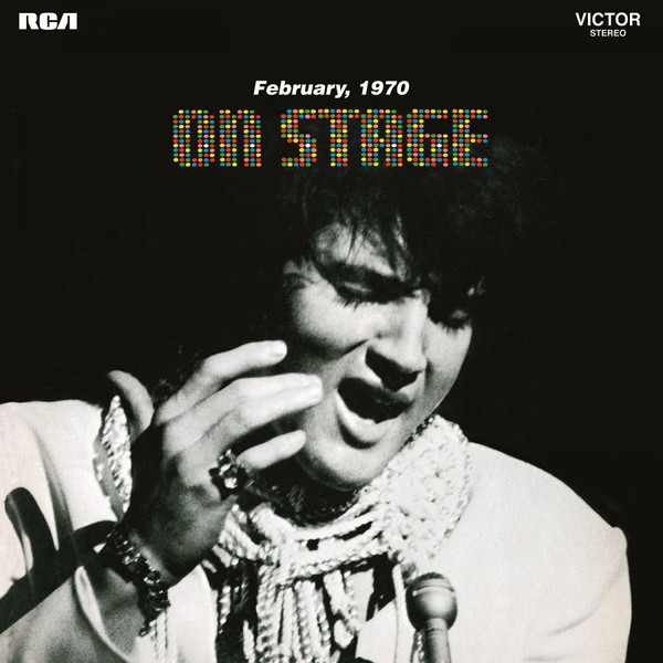 Elvis Presley – On Stage (February, 1970) vinyl cover