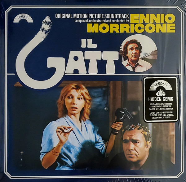 Ennio Morricone – Il Gatto (Original Motion Picture Soundtrack) vinyl cover