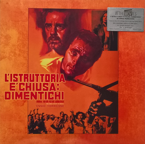 Ennio Morricone – L'Istruttoria È Chiusa: Dimentichi vinyl cover