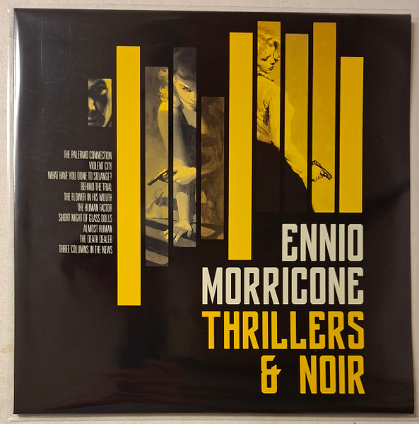 Ennio Morricone – Thrillers & Noir vinyl cover