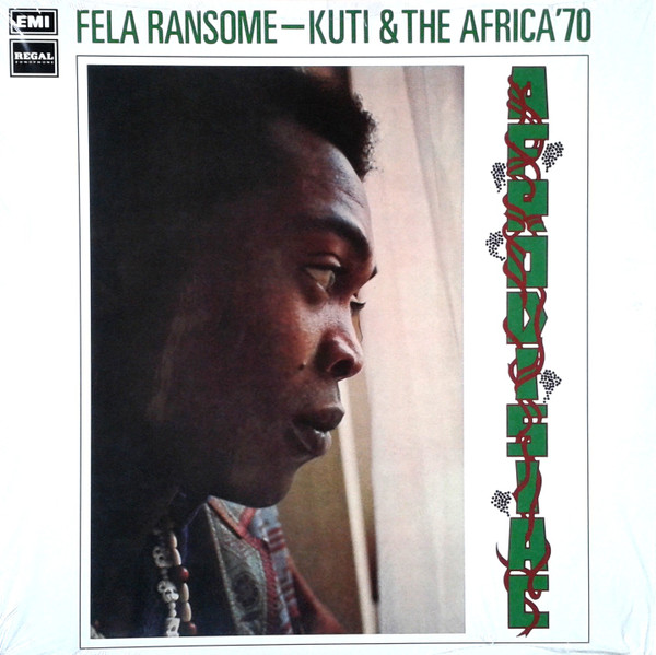Fela Ransome-Kuti & The Africa '70 – Afrodisiac vinyl cover