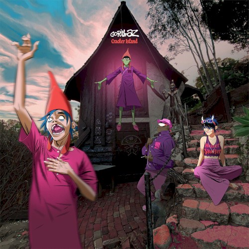 Gorillaz – Cracker Island vinyl cover