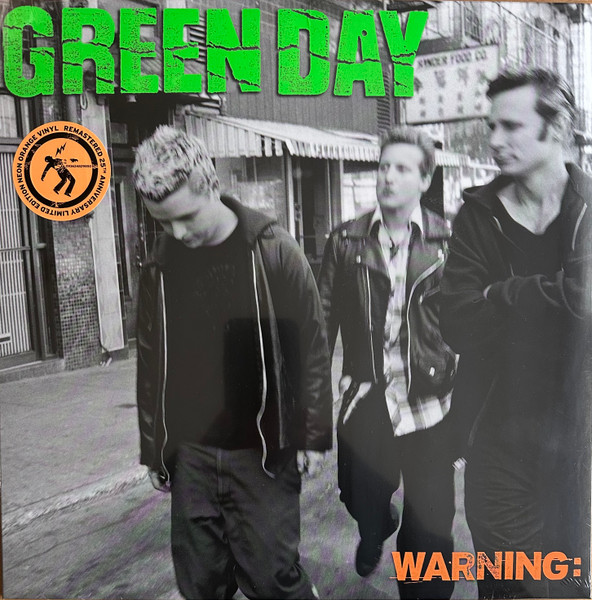 Green Day – Warning: vinyl cover