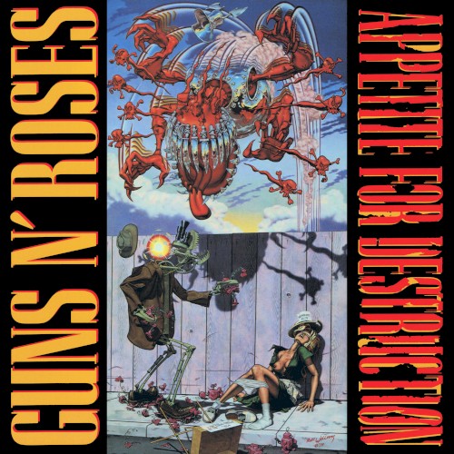 Guns N' Roses – Appetite For Destruction cover