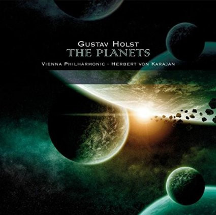 Herbert von Karajan, Gustav Holst, Vienna Philharmonic – The Planets Op. 32 vinyl cover