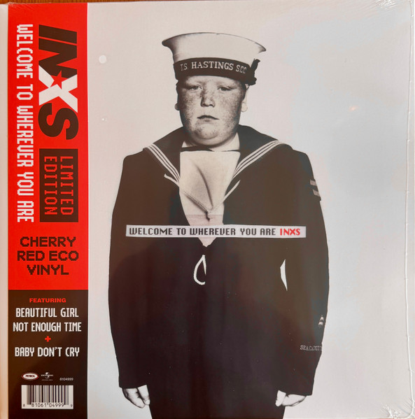 INXS – Welcome To Wherever You Are vinyl cover