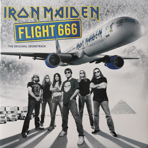Iron Maiden – Flight 666 - The Original Soundtrack vinyl cover