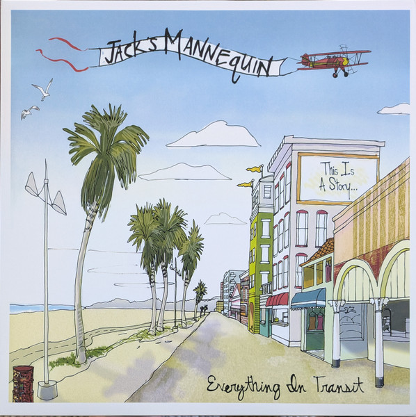 Jack's Mannequin – Everything In Transit vinyl cover