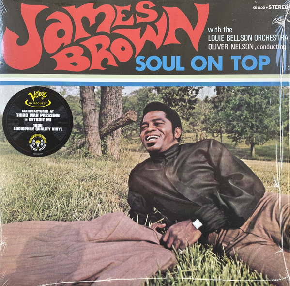 James Brown With Oliver Nelson Conducting Louie Bellson Orchestra – Soul On Top vinyl cover