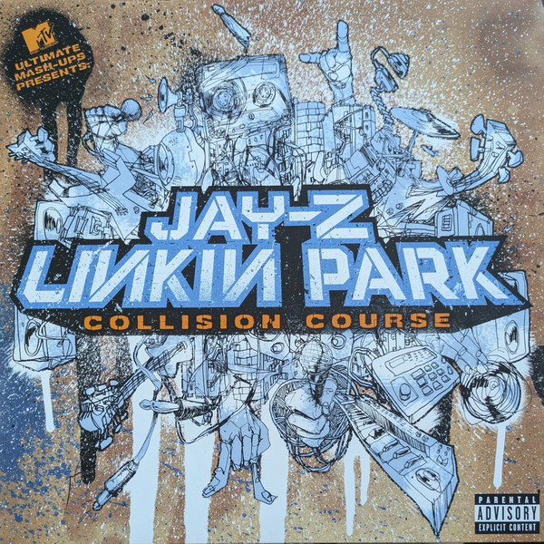 Jay-Z, Linkin Park – Collision Course vinyl cover