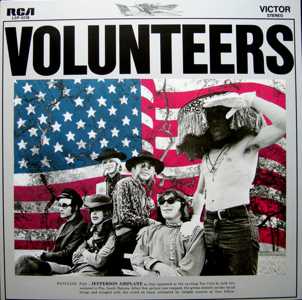 Jefferson Airplane – Volunteers vinyl cover