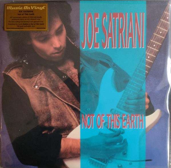 Joe Satriani – Not Of This Earth vinyl cover