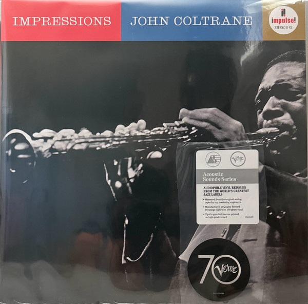 John Coltrane – Impressions vinyl cover