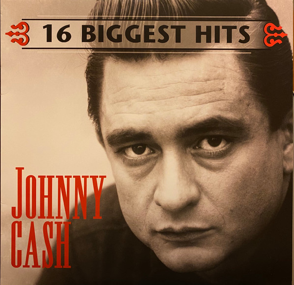 Johnny Cash – 16 Biggest Hits vinyl cover