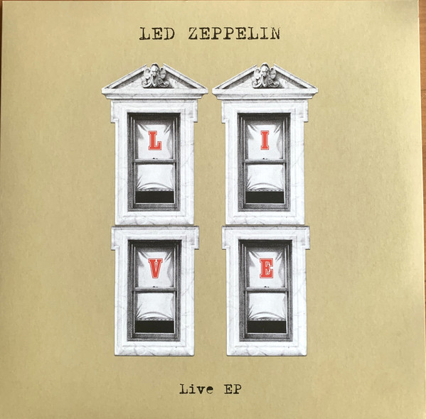 Led Zeppelin – Live EP cover