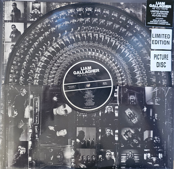 Liam Gallagher – As You Were vinyl cover