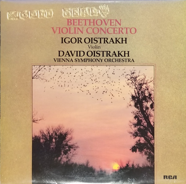 Ludwig van Beethoven – Violin Concerto vinyl cover
