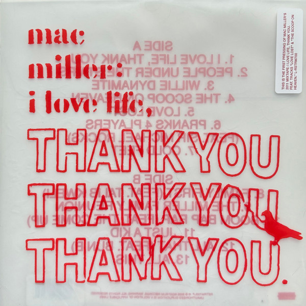 Mac Miller – I Love Life, Thank You vinyl cover