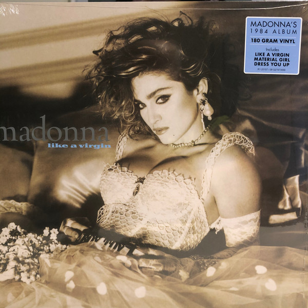 Madonna – Like A Virgin vinyl cover