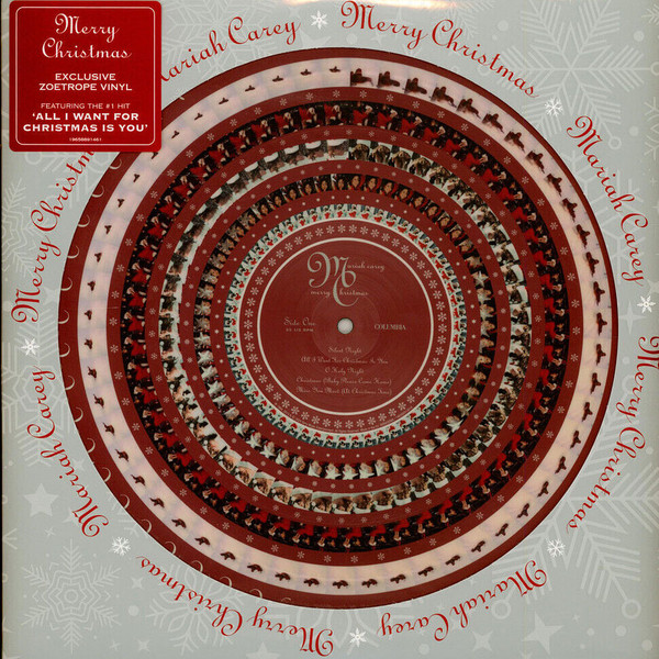 Mariah Carey – Merry Christmas vinyl cover