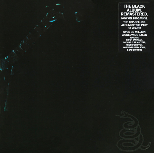 Metallica – Metallica vinyl cover