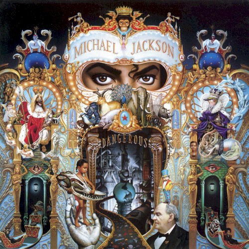 Michael Jackson – Dangerous vinyl cover