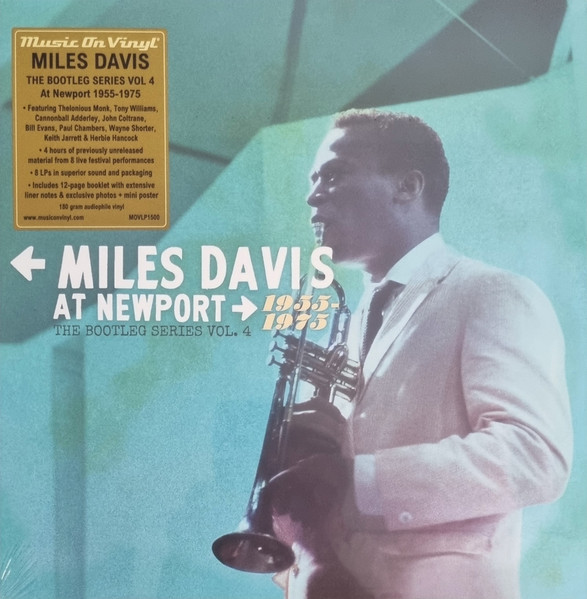 Miles Davis – At Newport 1955-1975 (The Bootleg Series Vol. 4) vinyl cover