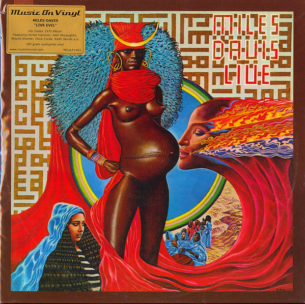 Miles Davis – Live-Evil vinyl cover