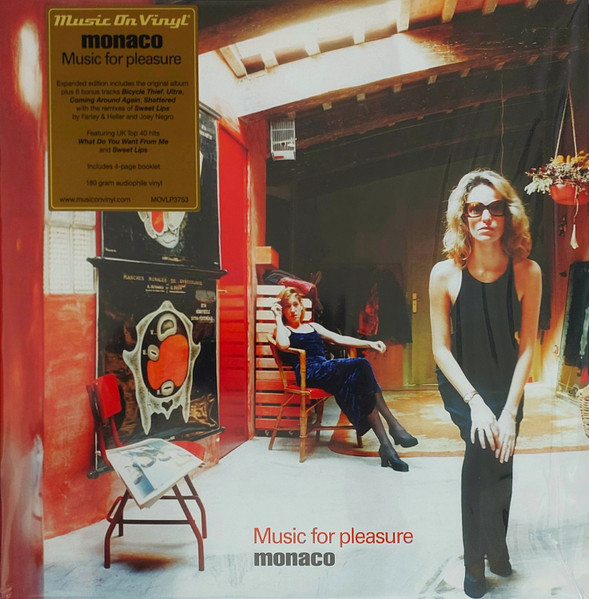 Monaco – Music For Pleasure cover