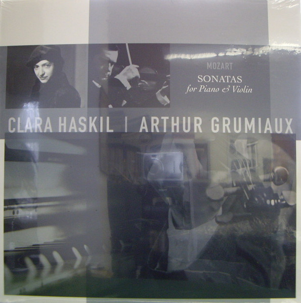 Mozart, Clara Haskil, Arthur Grumiaux – Sonatas For Piano & Violin vinyl cover